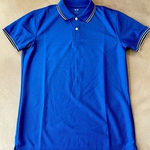 Uniqlo Blue Polo. Size M